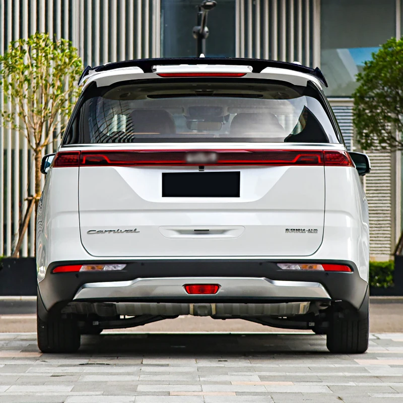 

Glossy Black ABS Modification Rear Trunk Roof Spoiler Wings Fit For KIA Carnival 2014-2022 Tail Trunk Wing Top Spoiler Wing