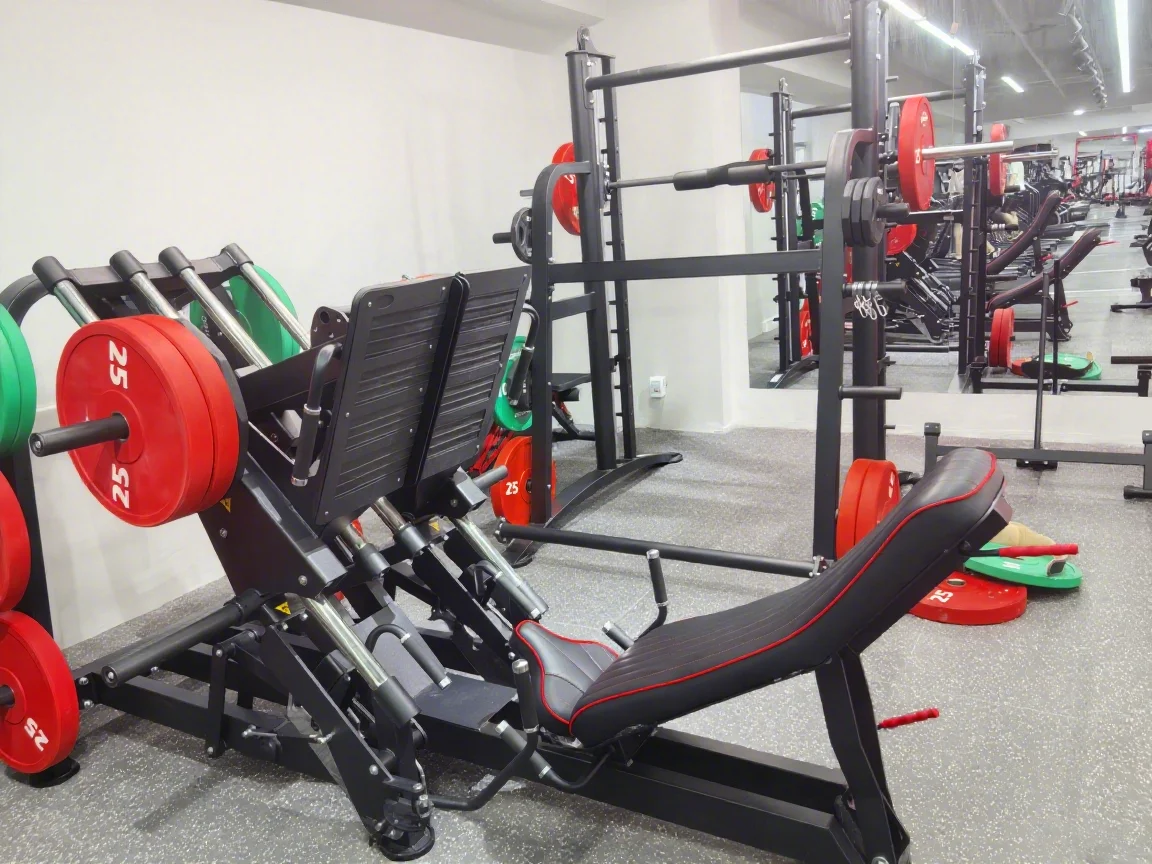 Professional Quality Gym Fitness Equipment Strength Training Leg Trainer Dual System 45 Degree Leg Press Gym Super Leg Press