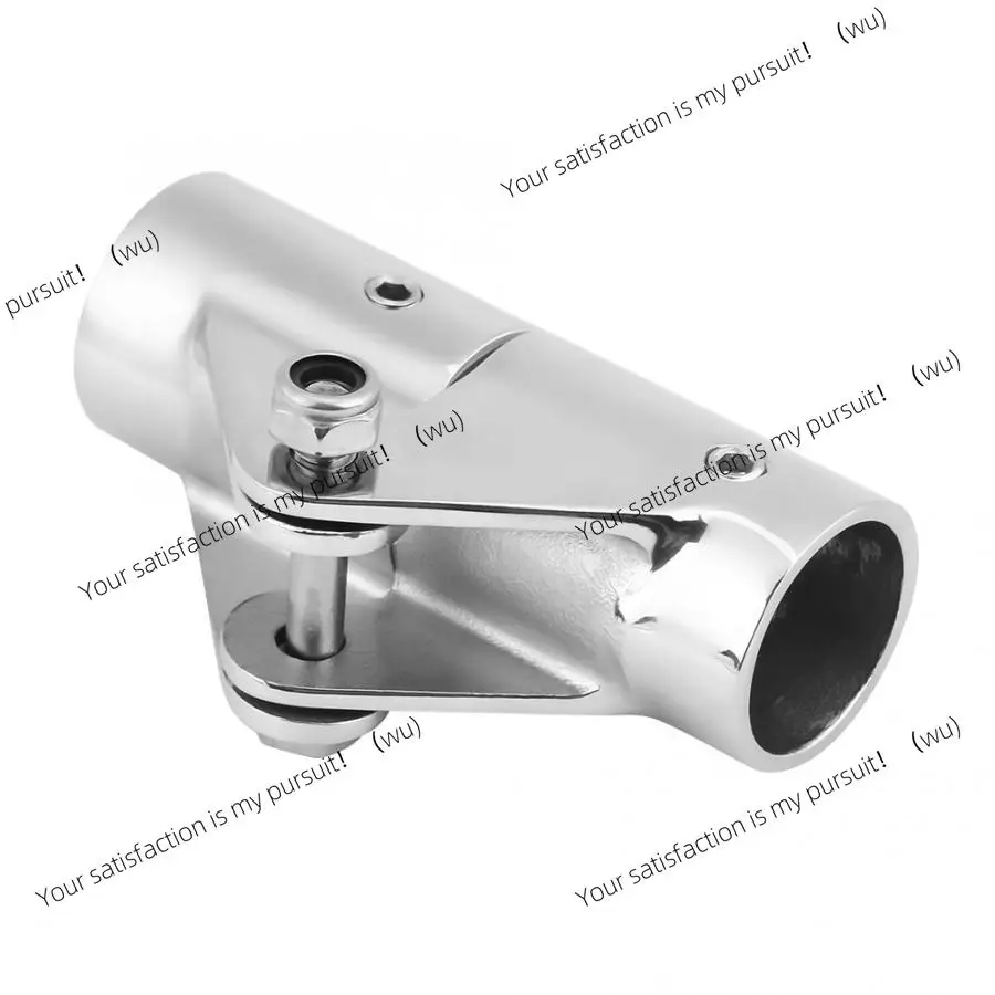 22mm/25mm 316 Stainless Steel Boat Folding Swivel Pipe Connector Rail Tube Pipe Fittings for Marine Yacht Boat