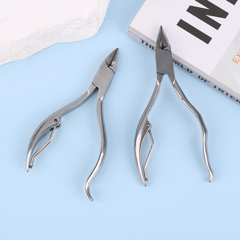 Stainless Steel Nail Clipper Big Nail Scissor Eagle Plier Pedicure Plier Nail Furrow Inlay Nail Clipper Eagle Mouth Nail Clipper