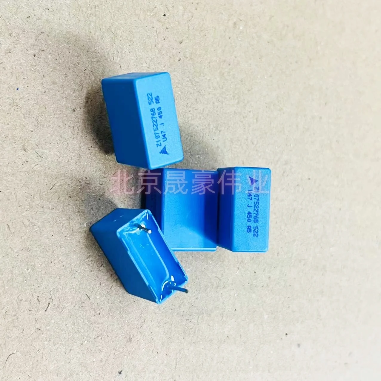 5pcs  450V0.47uf original calibration capacitor  400V0.47uf 474 470nf 15mm pin pitch volume length height thickness 18 *