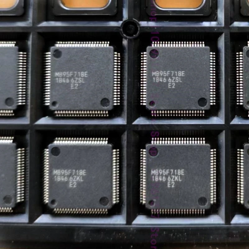 1pcs New MB95F718E MB95F718EPMC-G-UNE2 MB95F718EPMC-G-SNE2 QFP-80 Embedded microcontroller chip