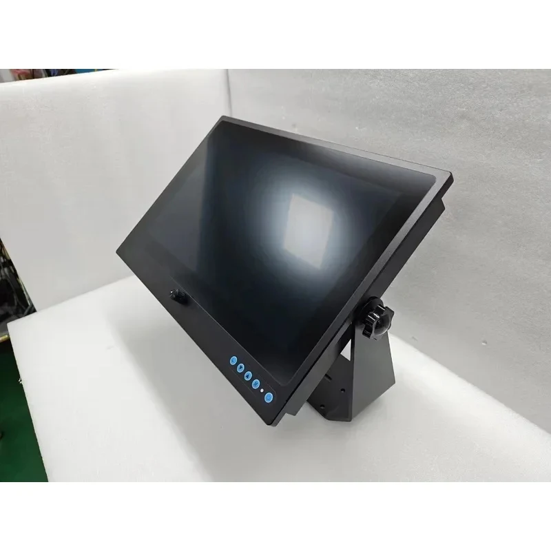 15.6 Inch Industrial Displays 1000-1500 Nits Full IP65-69 Waterproof Interactive LCD Monitor Wide Temperature Explosion Boat