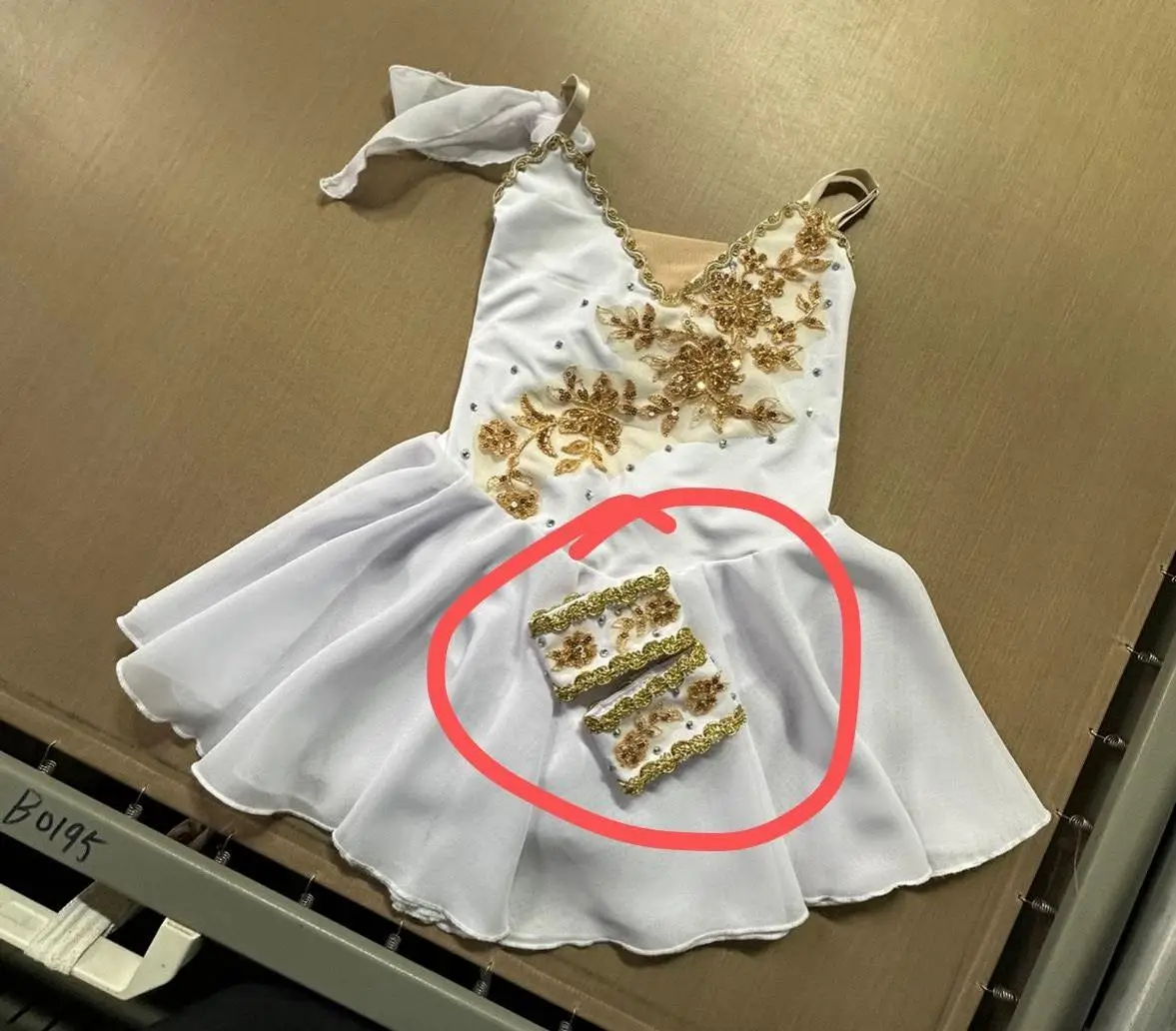 Cupid Variation Ballet Skirt Adult Chiffon Performance Professional Tutu Ballet Dress Girls Competition Artistic Skating Dres