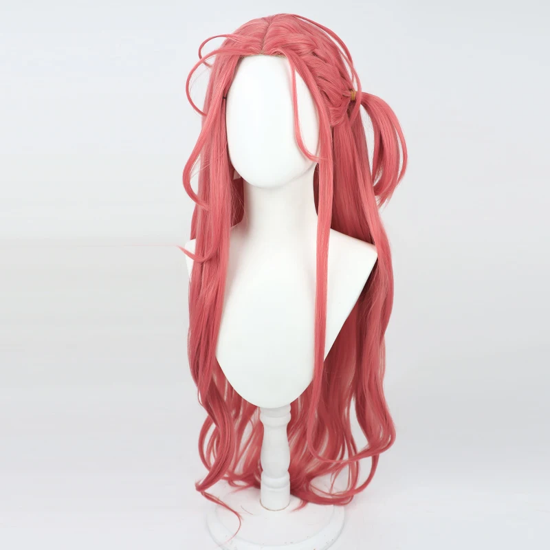 Peluca de Cosplay de Hanaoka Yuzu de Blue Archive, Cabello Largo y Suelto con Raya, Cabello Sintético de Alta Calidad, Acceso...