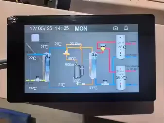 Bomba de calor con inversor de CC de 8,2 kW, calefacción y refrigeración, fuente de aire monobloque, bomba de calor con inversor de CC