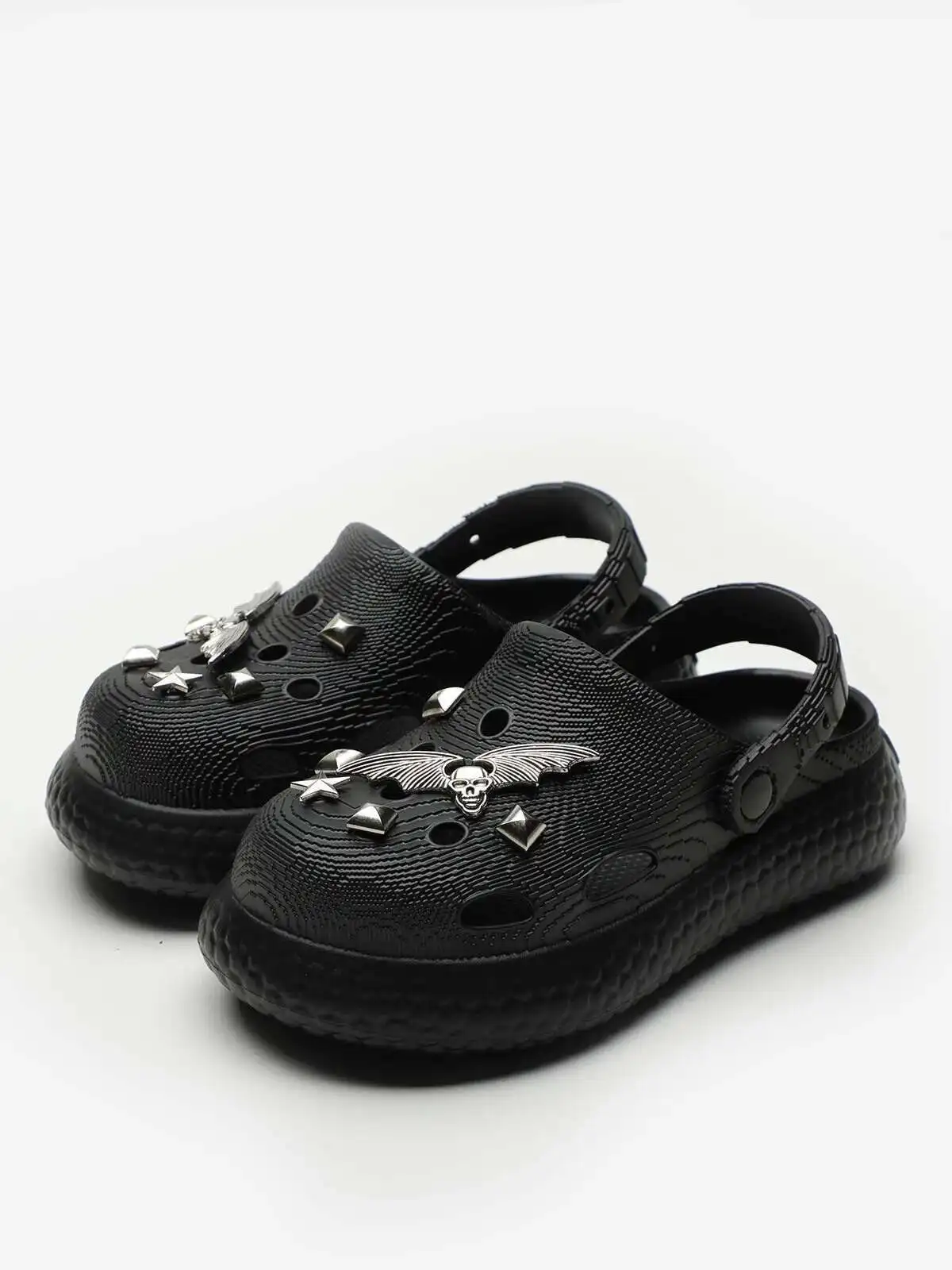 

Couple's Garden Shoes For Men And Women, Summer Non-Slip Outdoor Thick-Soled Comfortable EVA Closed-Toe Unique Sandals