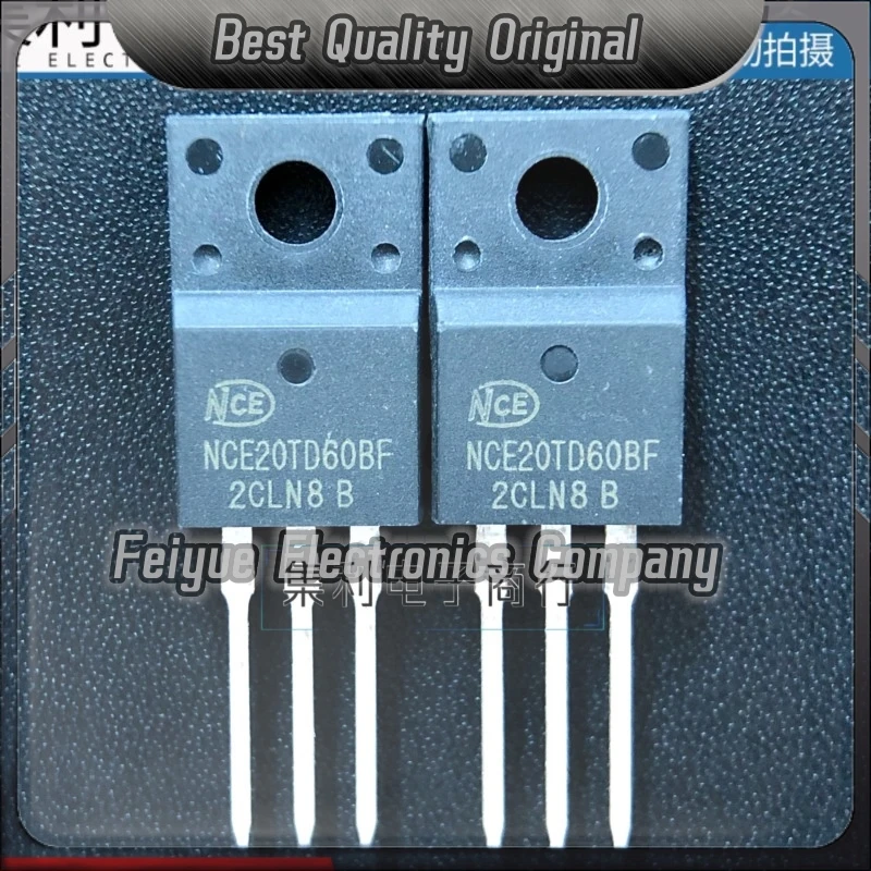 5PCS-20PCS  NCE20TD60BF  20A/600V TO-220F IGBT  Best Quality Imported Original