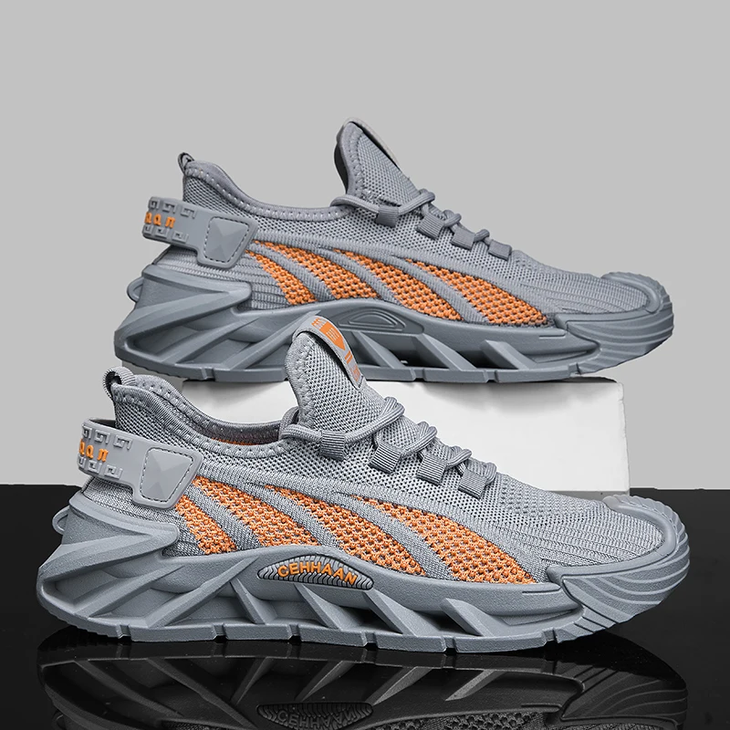 

Мужская спортивная обувь, лето 2024, новый стиль, дышащие, легкие, противоскользящие, износостойкие, модные повседневные кроссовки для мужчин