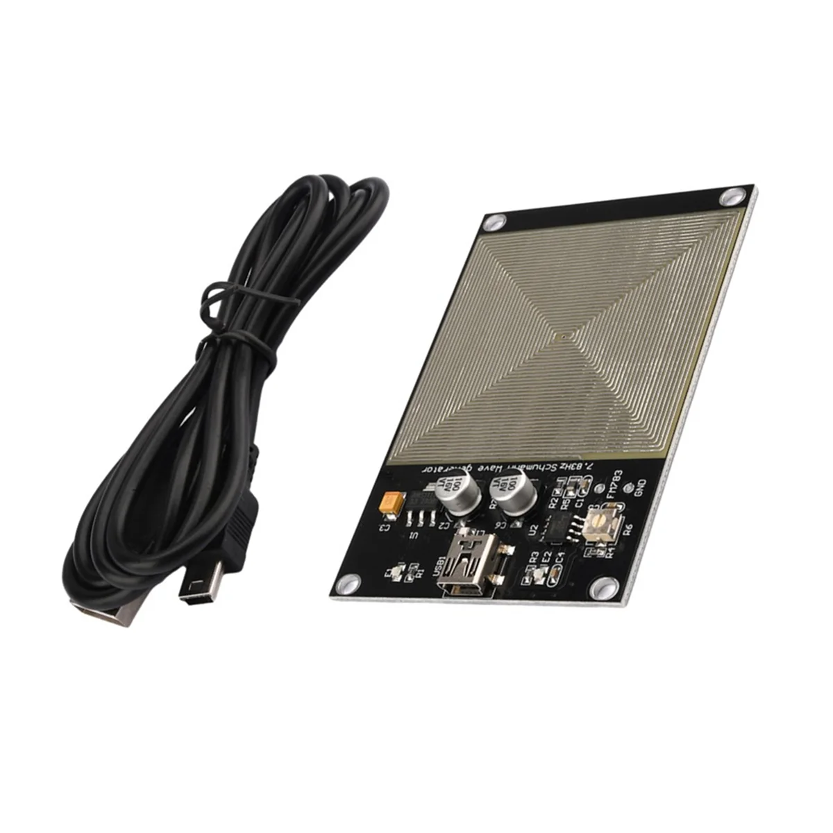 Fm783 5V 0.1a 7.83Hz Mini Usb Schumann Resonantie Golf Generator Ultra-Lage Frequentie Generator Kit Met Usb Voedingskabel