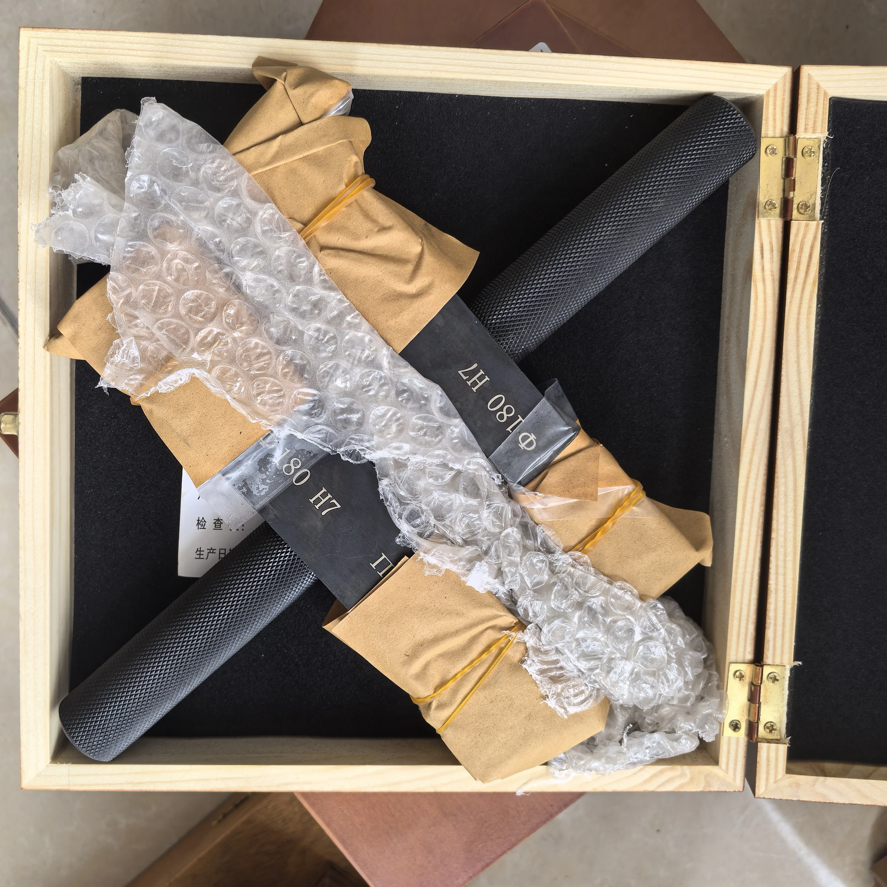 Calibro a spina liscia GO NOGO da 100 mm Calibro a spina limite liscio per fori