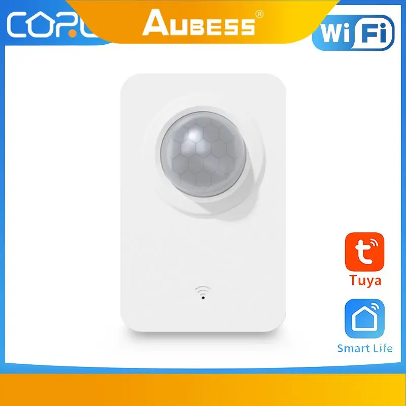 Smart Life Burglar Alarm Sensor Tuya Motion Sensor Real-time Monitoring Infrared Passive Detector Smart Home