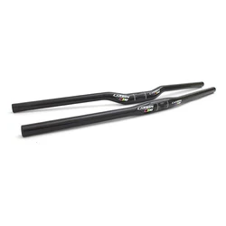 Full Carbon Fiber MTB Handlebar Flat Or Riser Carbon Handlebar 31.8 x 600/620/640/660/680/700/720/740/760mm