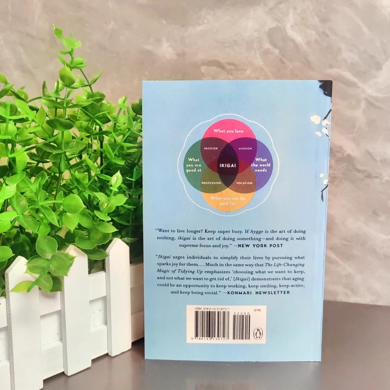 ปรัชญาลับของญี่ปุ่นเพื่อสุขภาพที่ดี โดย Hector Garcia หนังสือสร้างความสุขใหม่ + หนังสือเกี่ยวกับนิยายความหวัง