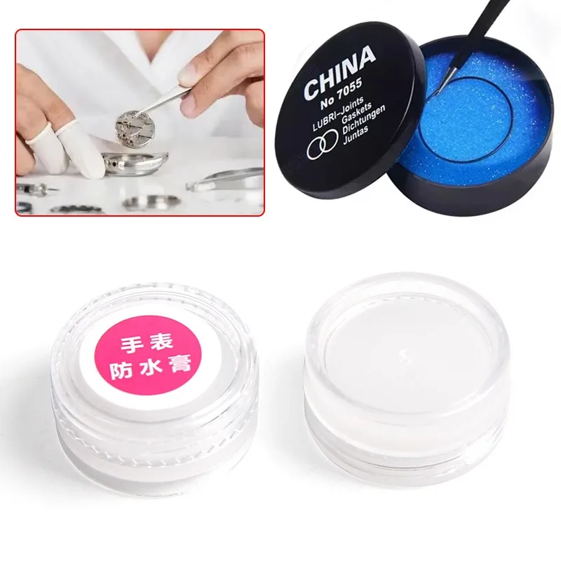 Silicone Grease Waterproof Watch Cream Pen Pins Watch Oil Applying Lubricants Tools Watch Movement Clean Upkeep Repair Restorer image 3