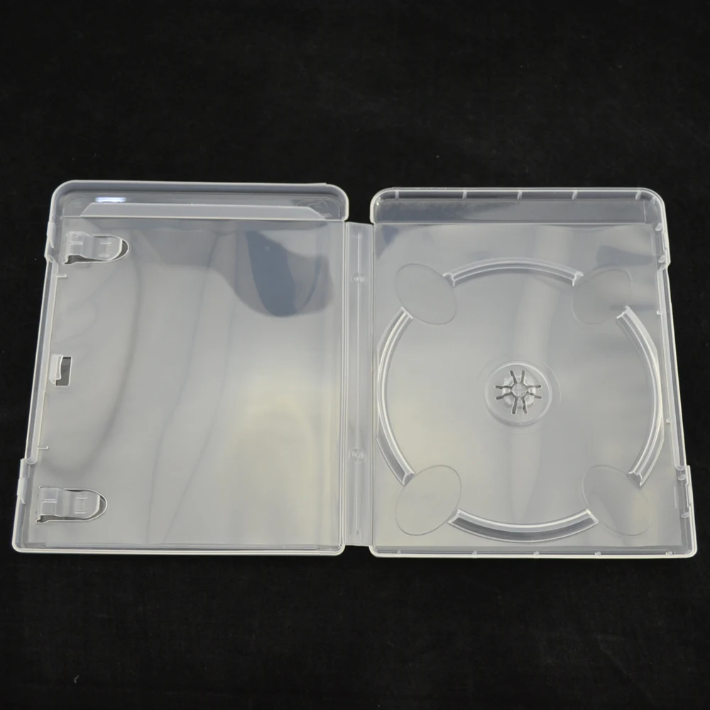 Caja protectora de almacenamiento de discos de CD para PlayStation3, carcasa para PS3, estuche transparente blanco