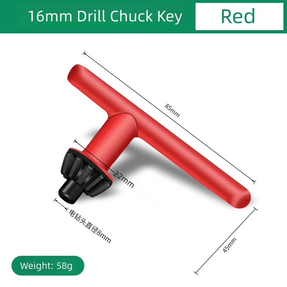 3pcs Drill Chuck Ratchet Wrench Torque Spanner For Quick Change Drill Bit Fittings Screw Hand Tools Electric Drill Accessories