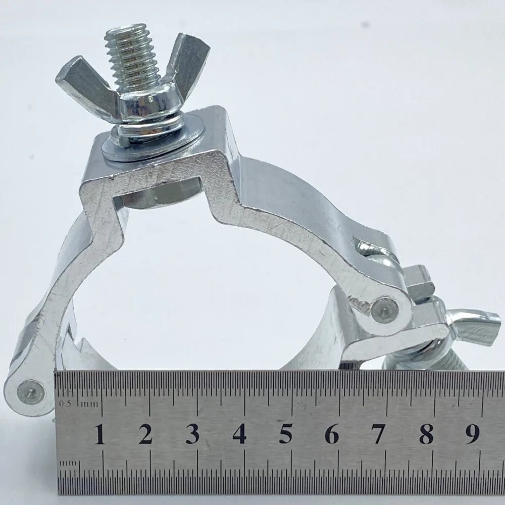 

Aluminum Clamps Half Couplers 55/60/65mm Tube Clamp Truss System Mounted Accessories Lighting Setups For Stage Wedding Studios