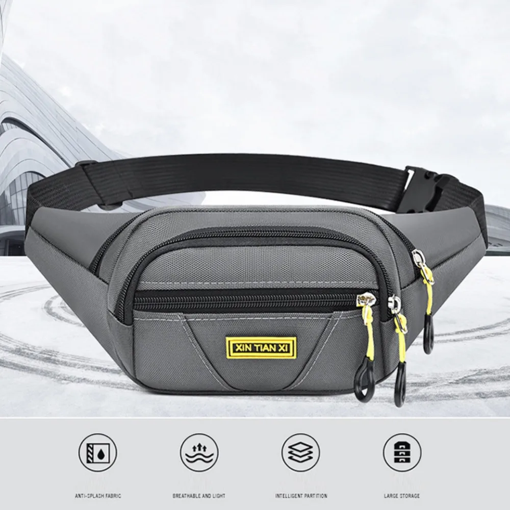 

Large Capacity Running Waist Bags Multi-function Lightweight Marathon Running Bag Storage Waterproof Sports Phone Bag