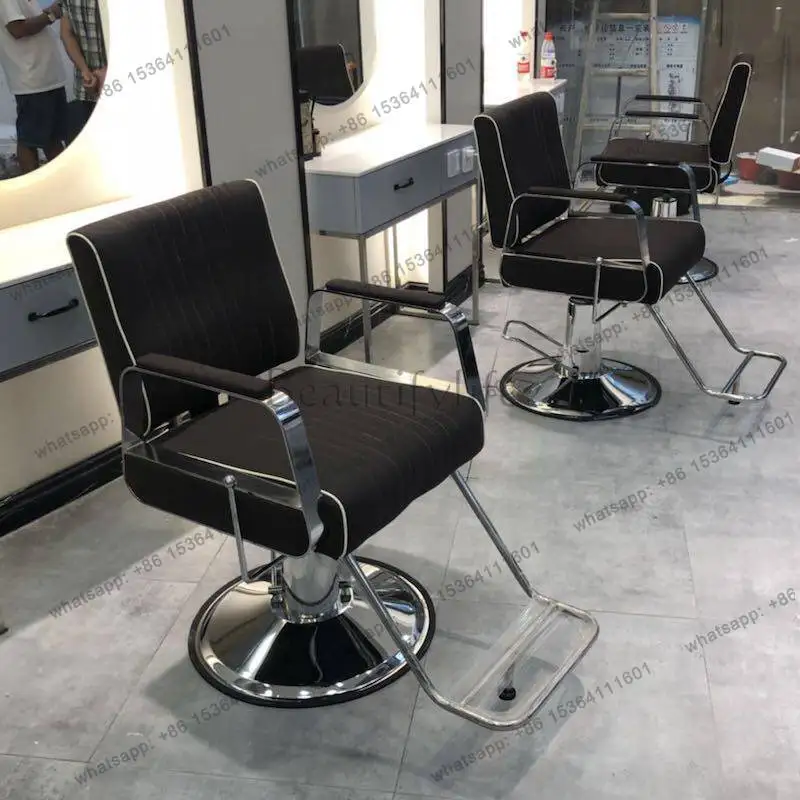 Hair chair lift hair salon special reclining hair oil head shaving chair