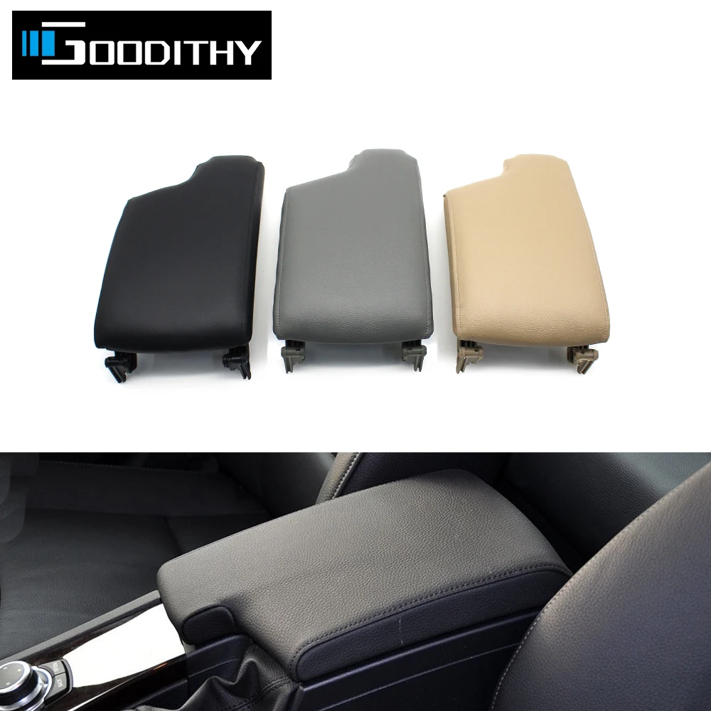 

LHD Central Console Storage Box Armrest Case Leather Cover Replacement For BMW 3 Series E90 E91 E92 E93 51167137552 51167137554