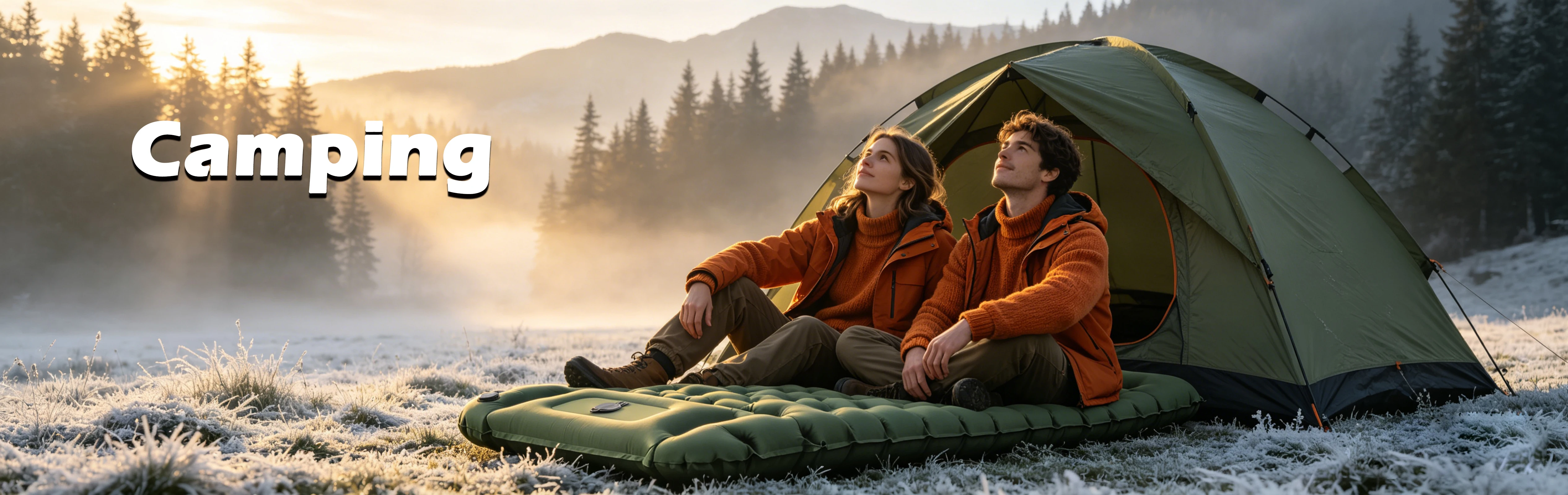 2026 Neue Fischschuppen-Aufblasmatratze mit Kissen, tragbares Luftbett für Camping, Wandern, Picknick – Detail 6