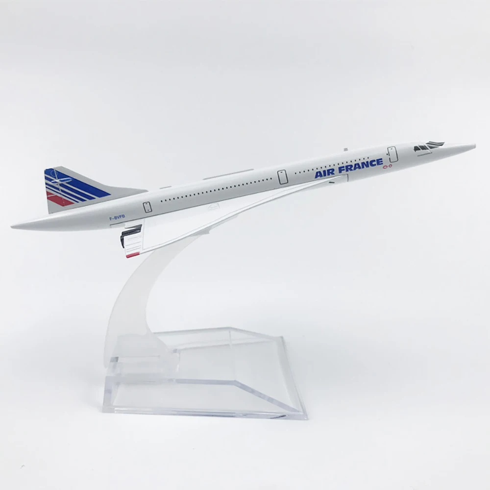 1/400 Aircraft British Airways Concorde 15cm Alloy Airplane Model Toy Children Gift for Collection Decoration