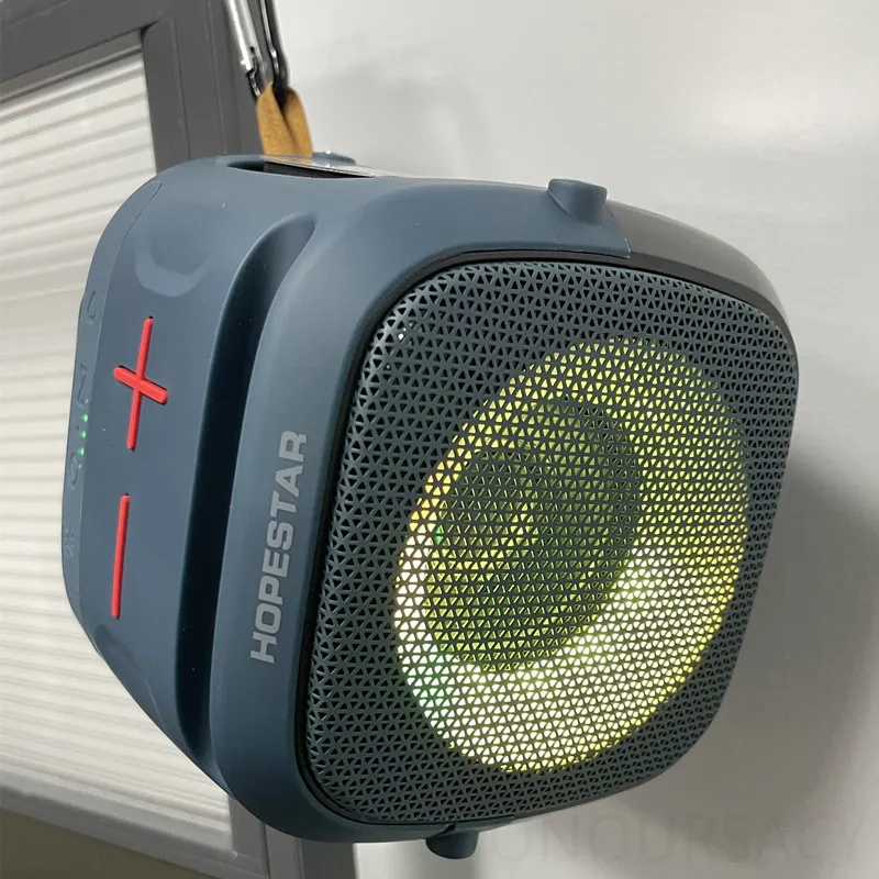 

Беспроводная Bluetooth-колонка HIFI, портативная, водонепроницаемая, мини-сабвуфер, мощный стереозвук, бас, аккумулятор 2400 мАч, проигрыватель карт TF