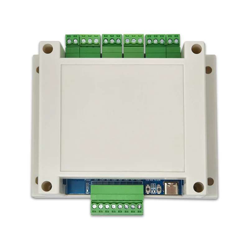 

ABSQ-Modbus 4 Channel Relay Module ESP32 9-24V With Case TYPE-C Interface Supports RS485 WIFI Bluetooth