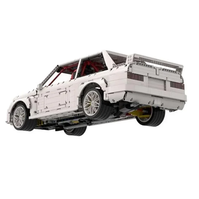 NEW 1:8 Scale M3 E30 MOC-126929  technologys Building Block Remote Control Sports Car Assembly Toys Model Boy\'s Birthday Gifts