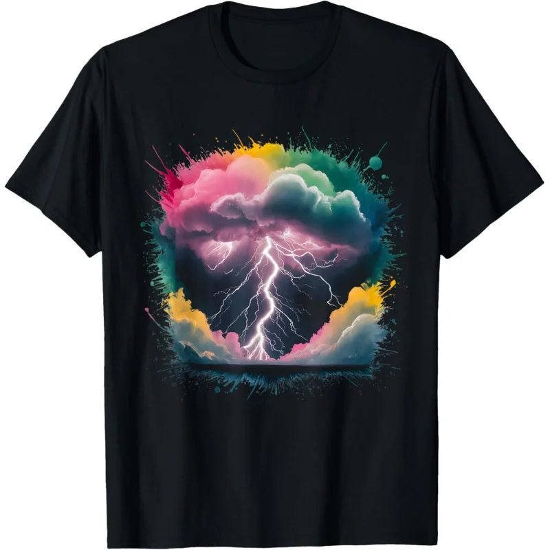 Meteorologists Men and Women Color Watercolor Weather Boys T-shirt Black