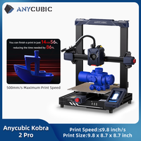 ANYCUBIC Kobra 2 Pro FDM 3d Printer With 25 Point LeviQ 2.0 Automatic Leveling 500mm/S Max Print Speed Integrated Extruder