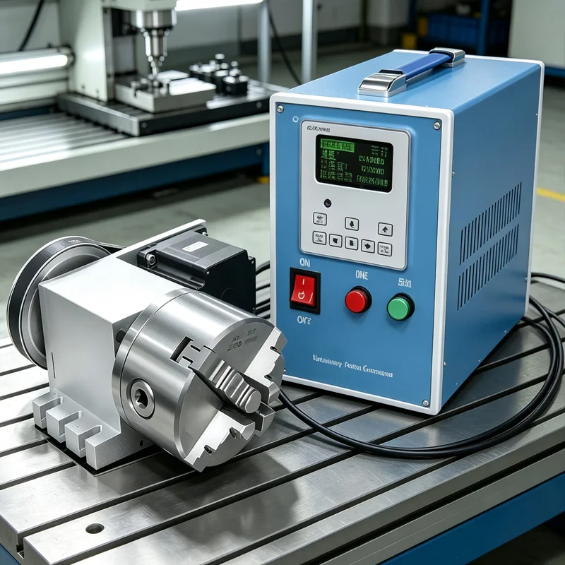 K5M-4-100AB CNC Rotary A Axis With Chuck 100mm 3 Jaws 4 86mm Nema34 Motor Center Height 65MM Router Machine Engraving Tools Kit