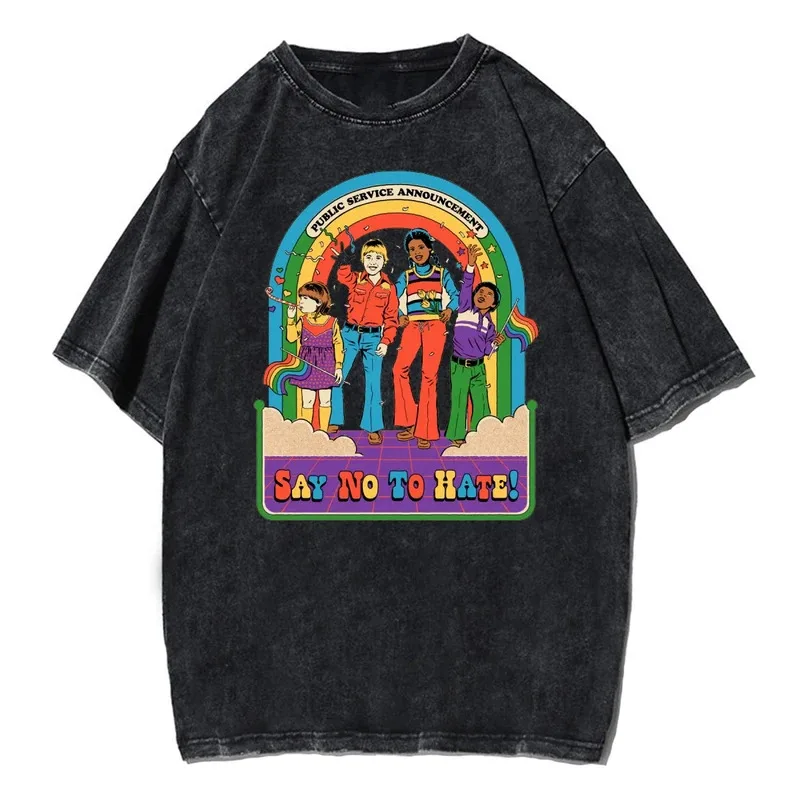 اليقطين الانتقام Y2K تي شيرت للجنسين غسلها كبيرة الحجم فضفاضة قصيرة الأكمام تي شيرت الرجال النساء لطيف القطن المتضخم الهيب هوب التي شيرت
