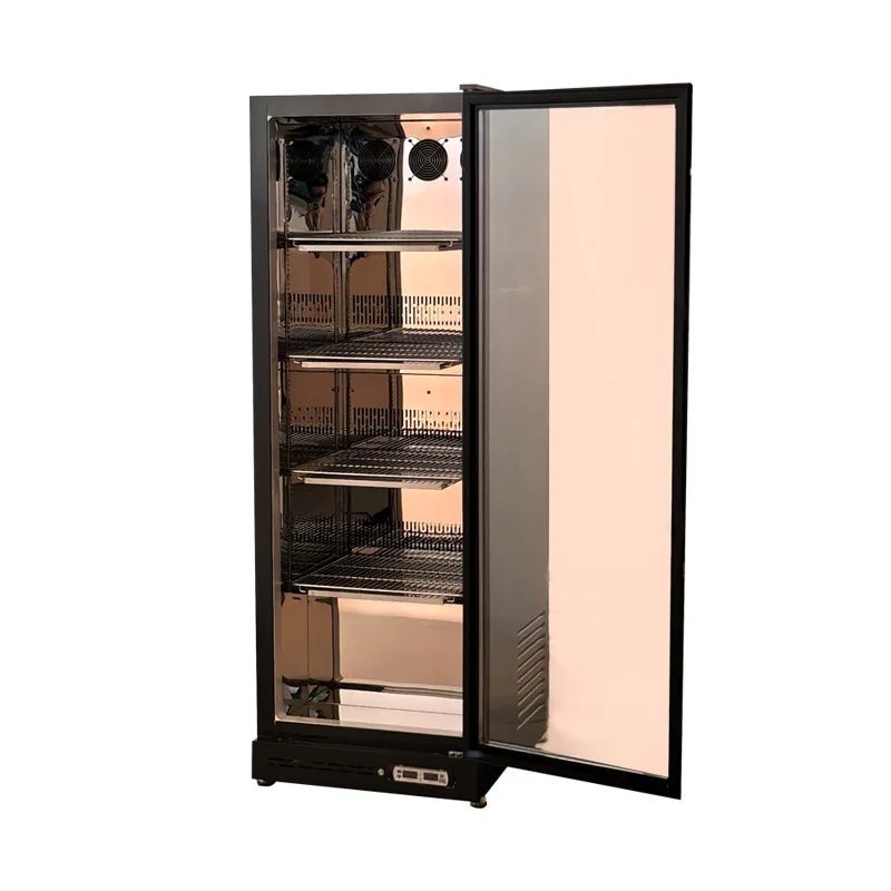 The veal is cooked into an acid drawer, a western restaurant steak and barbecue shop, and a wet display refrigerator.