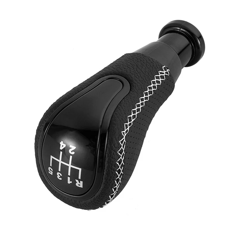 5 Speed Manual Car Gear Shift Knob Shifter Lever for Lada Vesta Granta Vaz Kalina Niva Samara Largus Black+White