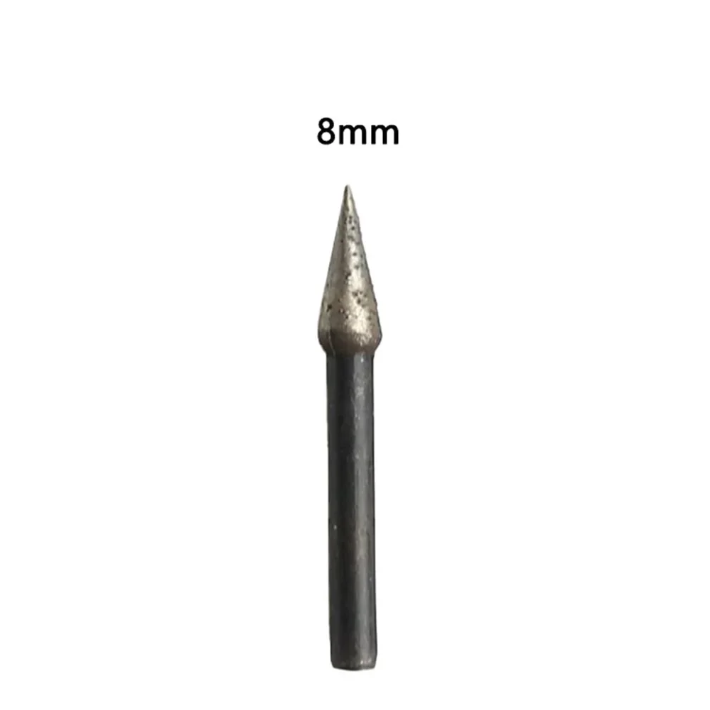 Electric Air Grinder Bench Drill Hand Electric Drill Abrasive Point Grinding Head 6mm Shank OD 6/8/12/14mm Taper Sintered