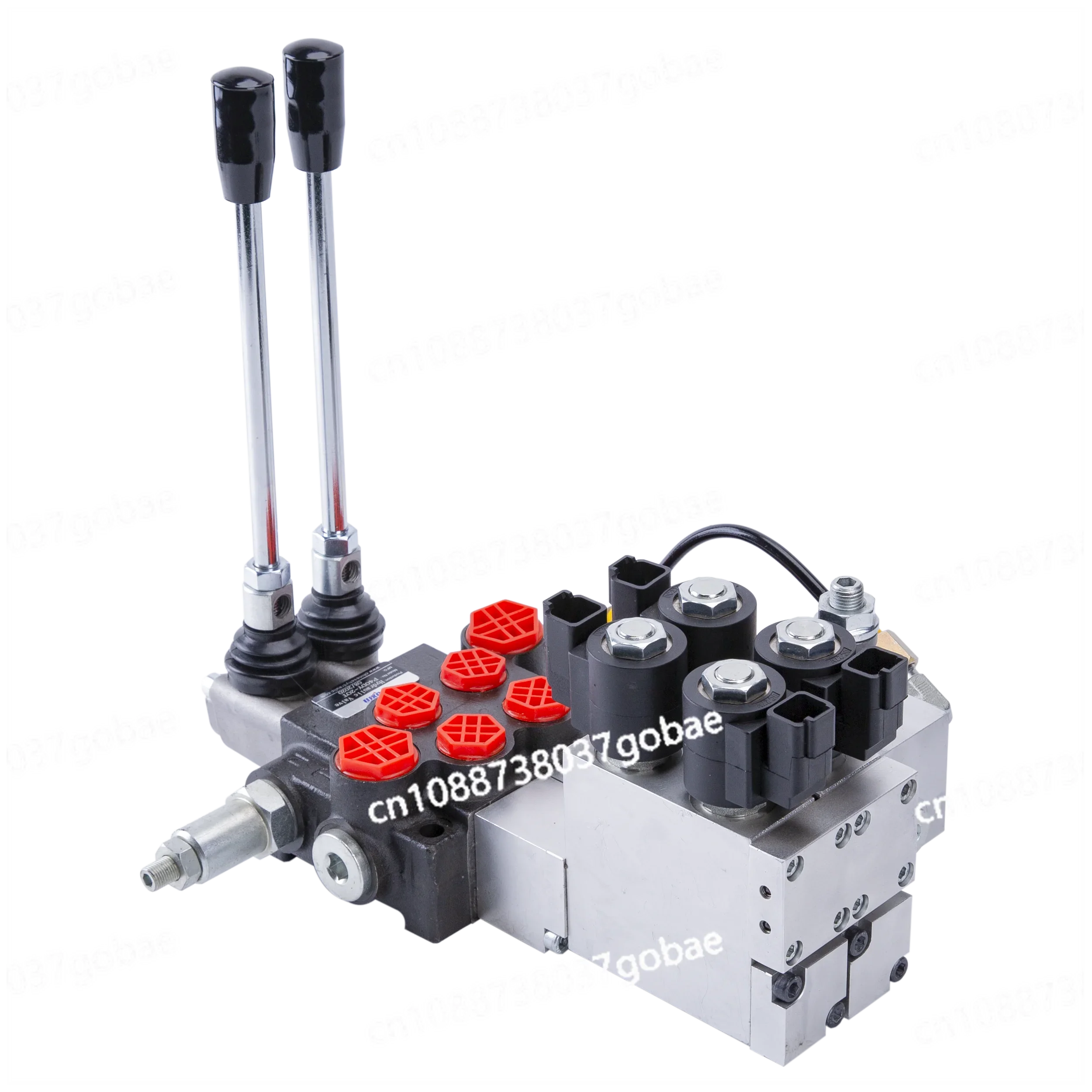 Customized A1 Spool Monoblock Hydraulic Valve Electro-hydraulic  / Solenoid /manual Control Hydraulic Valves P40 P80