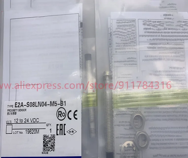 

3 шт. новый высококачественный бесконтактный переключатель E2A-S08LN04-M5-B1 E2A-S08LN04-M5-B2 E2A-S08KS02-M3-B1