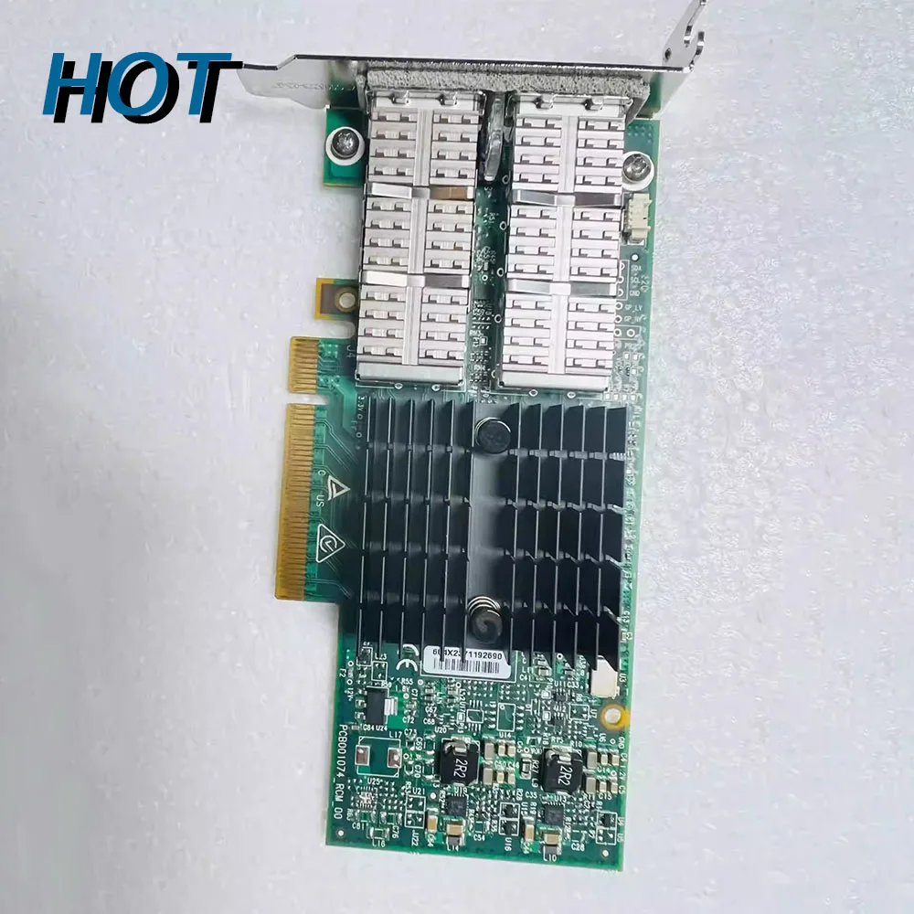 NIC For Mellanox  ConnectX-3 10 Gigabit Network Card With Dual Electrical Ports MCX354A-TCBT CX354A