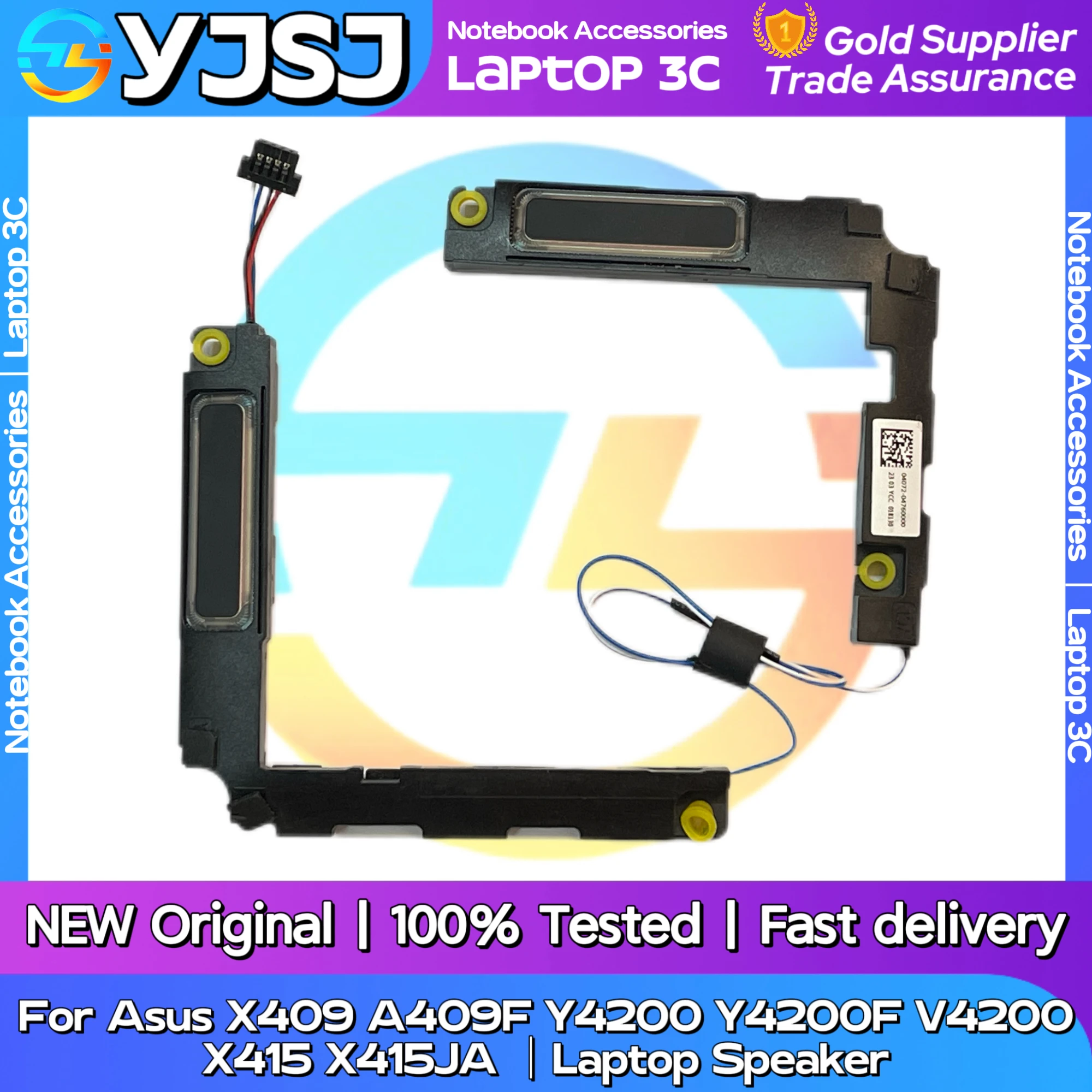 

Новый оригинальный динамик для ноутбука Asus X415 X415J X415JA V4200J V4200E X409 A409F Y4200 Y4200F встроенный динамик звуковой сигнал