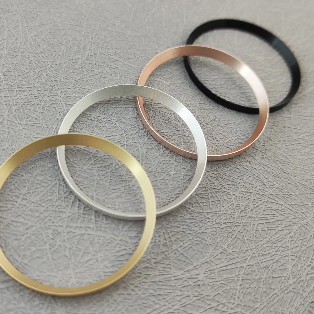 SKX007 الفصل الدائري ساعة أجزاء علبة ضياء 30.5 مللي متر الصلب ساعة الفصل الدائري صالح ل SKX007 SKX009 NH35 NH36 #3