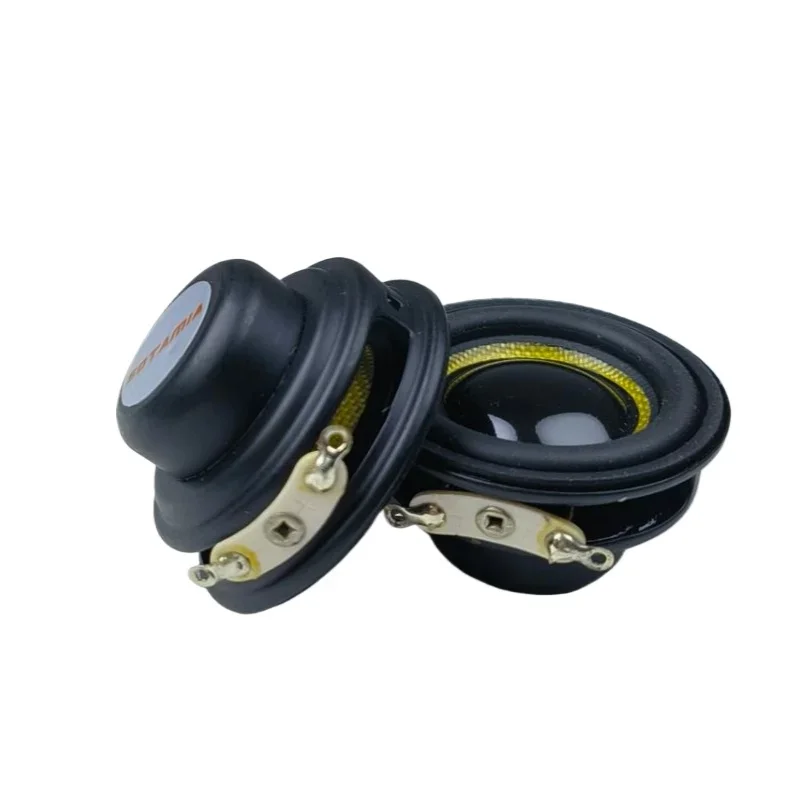 SOTAMIA 2 szt. 40mm głośnik pełnozakresowy Audio umywalka z włókna szklanego wodoodporny głośnik 1.5 Cal 4 Ohm 5W głośnik Bluetooth głośnik