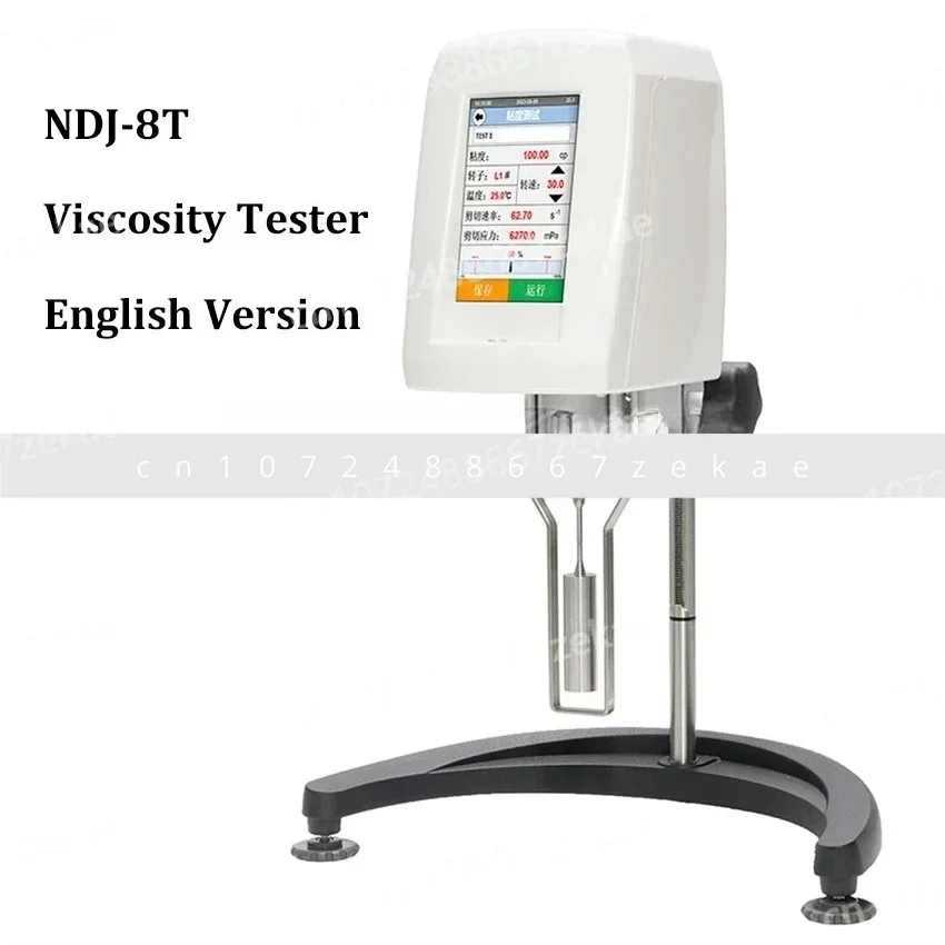 

Цифровой ЖК-дисплей с регулируемой скоростью, вращающийся тестер вязкости, оборудование для масляной краски, пластик NDJ-5T/NDJ-8T, вращающийся вискозиметр