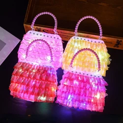 1PCS Girl Bag Night Fashion Creative Gadgets Flashing Luminous Toys Children Toy Gift