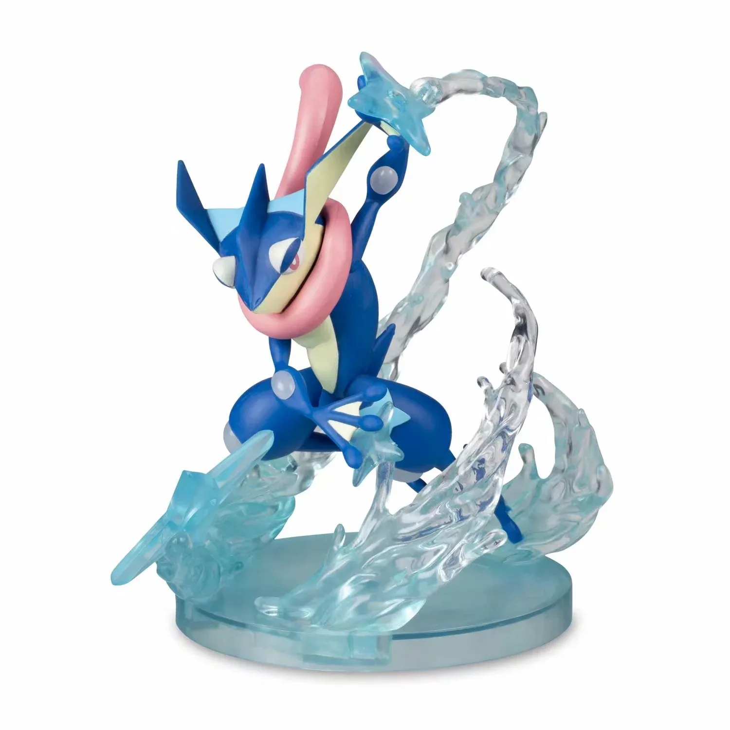 Lindo Anime Pokemon Frogadier Froakie Greninja PVC figura de acción juego estatua coleccionable modelo niños juguetes muñeca regalos 13cm