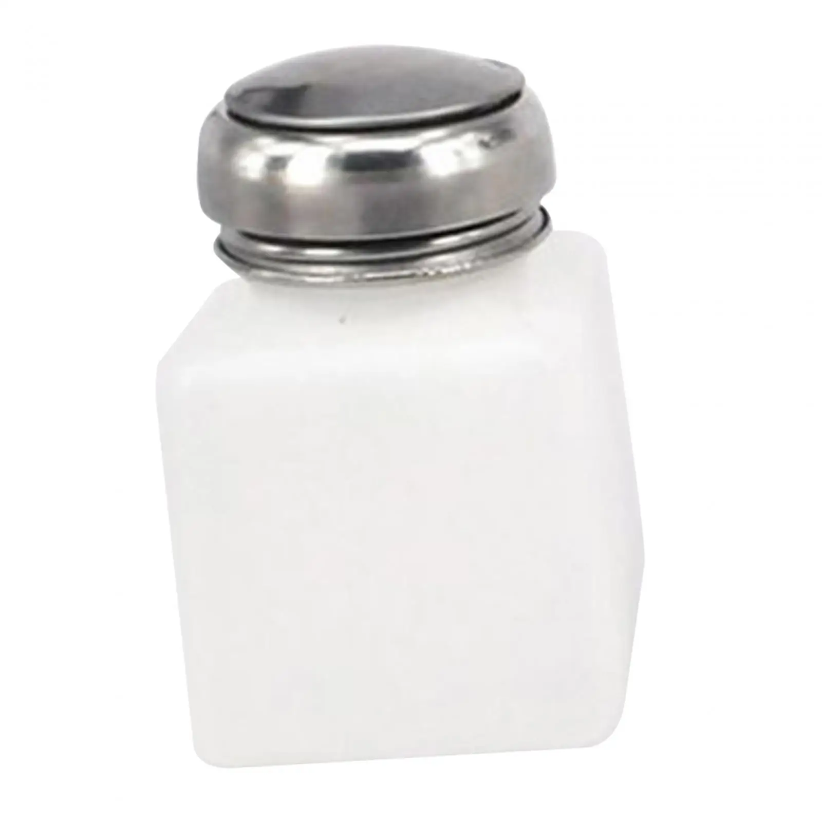 Empty Liquid Bottle Leakproof Press Pump Cosmetic Dispenser for Toner Alcohol Acetone and Manicure Station view 2