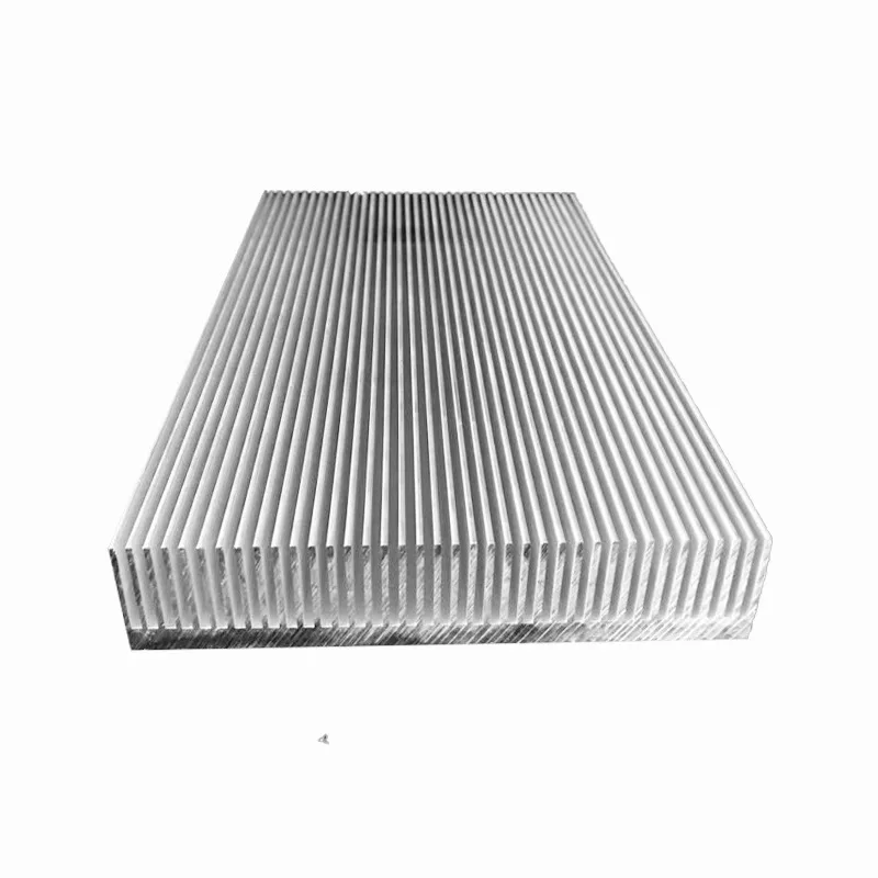 Large aluminum heatsink High power amplifier heat sink 120(W)*26(H)*50-500(L) 120*26mm Amplifie Circuit Board PCB Heat Sinks