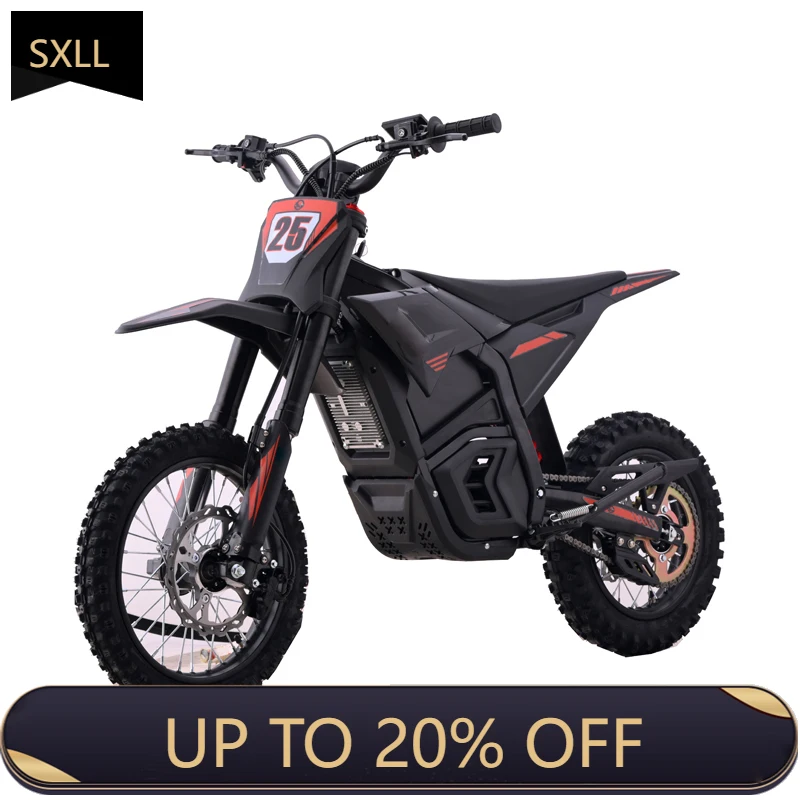 

SXLL 60V1600W Peak 3500W Motor Mini SUV 12/14 Mountain Electric 60v Adventure Electric Motorcycle