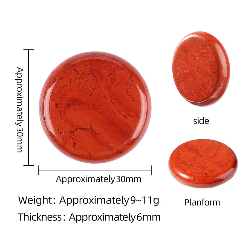10pcs-30mm-natural-stone-round-discs-healing-reiki-crystal-beads-engraved-symbol-craft-parts-accessories-jewelry-home-decor